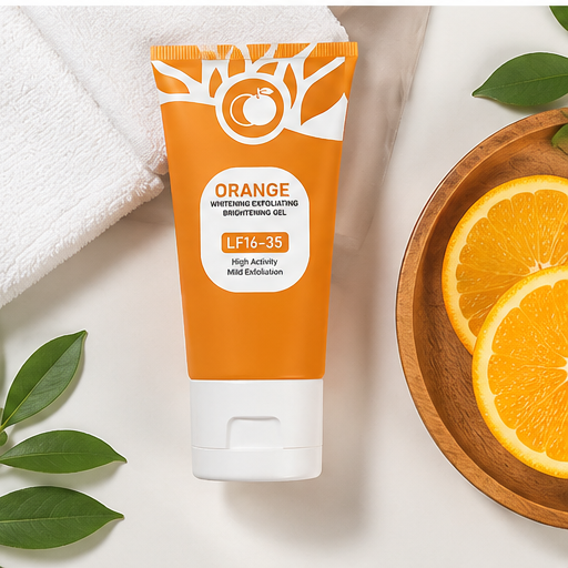 Gel Exfoliant Natural Cu Portocale