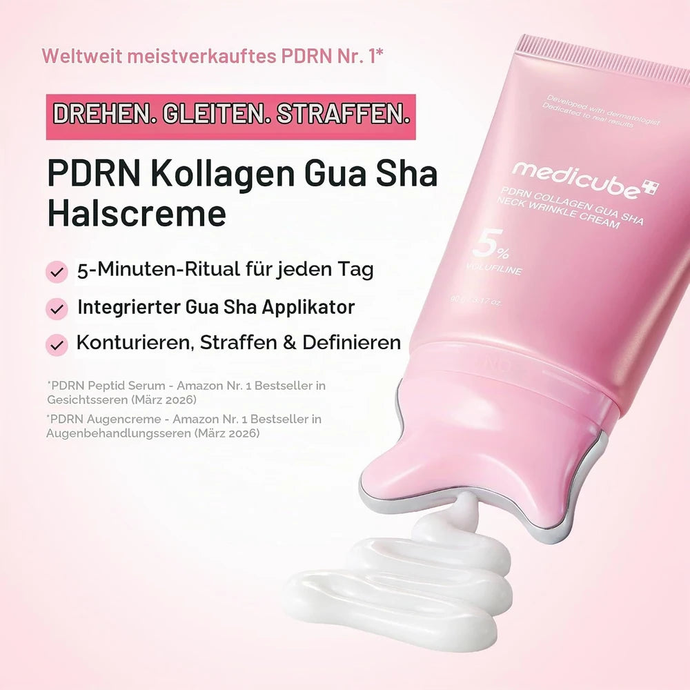 Cremă de gât cu colagen și gua sha